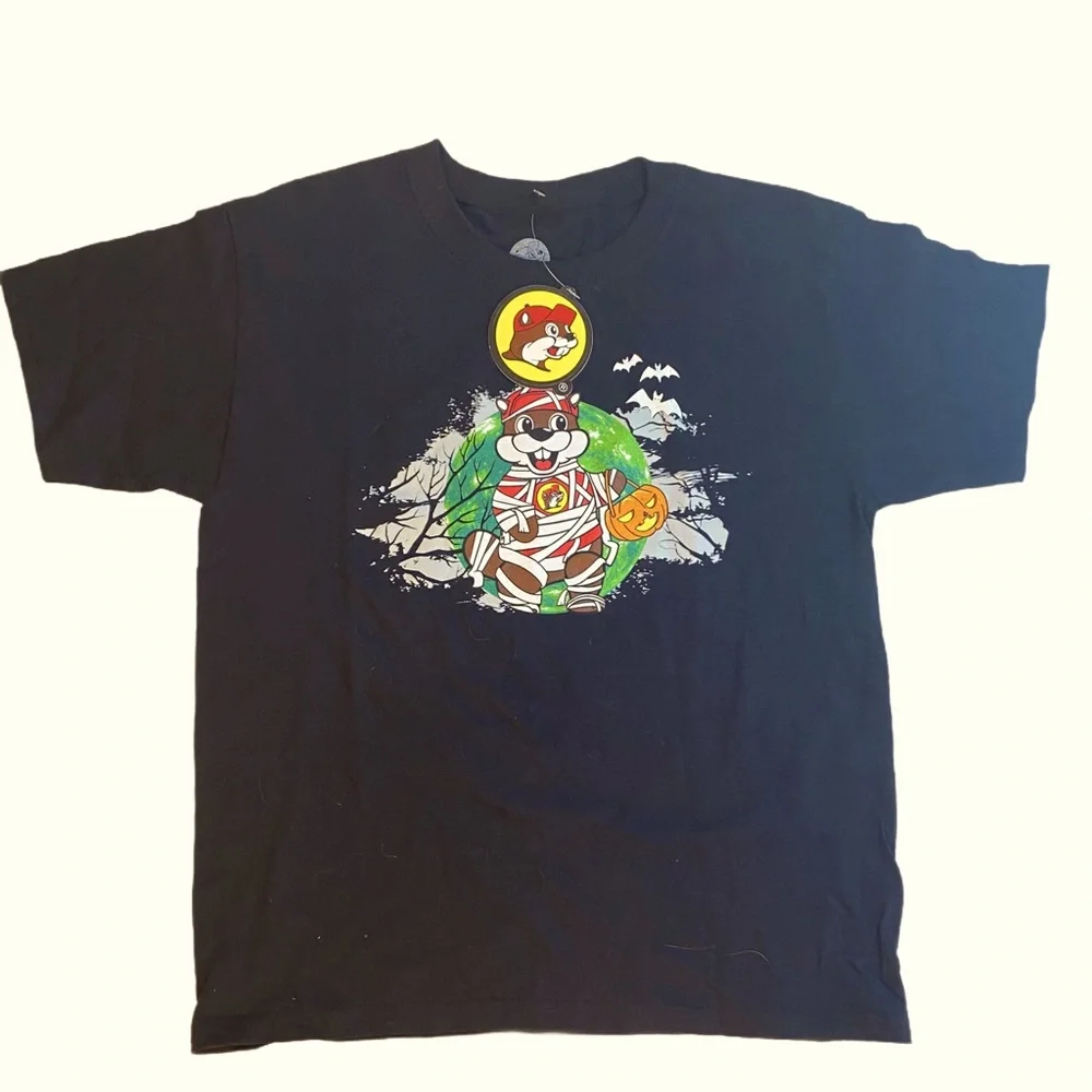 NWT Buc-ees Boo Crew Glow In The Dark T-Shirt & Joggers Size XS